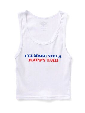 Full Send Happy Dad Tank Top Size: M